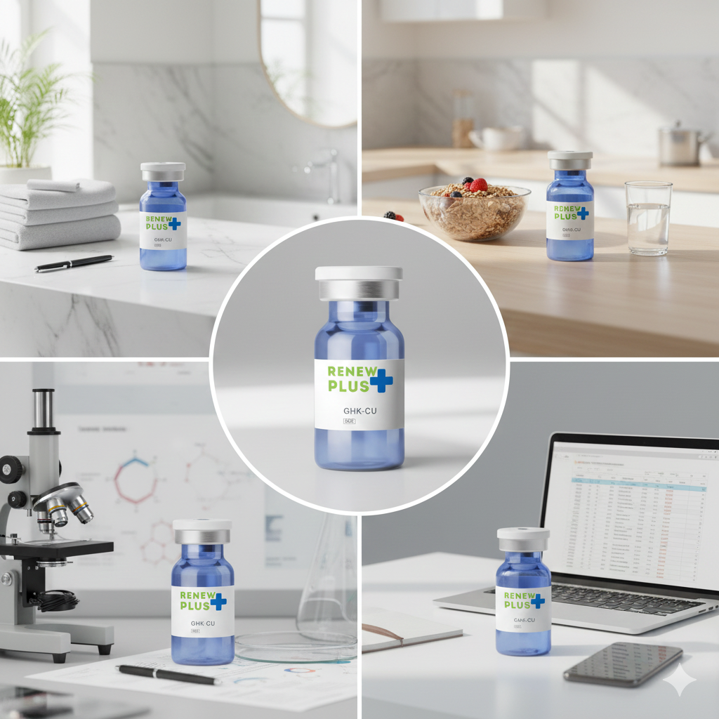 Private label peptide vials in clinical setting